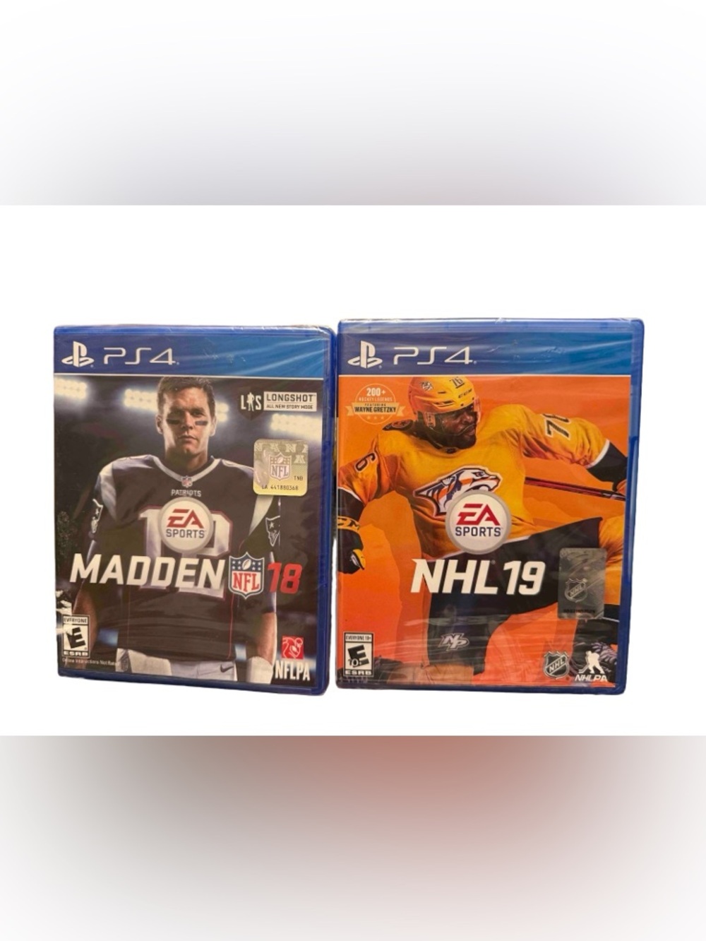 [PS4] Madden 18 & NHL 19 EA Sports - PlayStation 4 Games (Bundle of 2)
